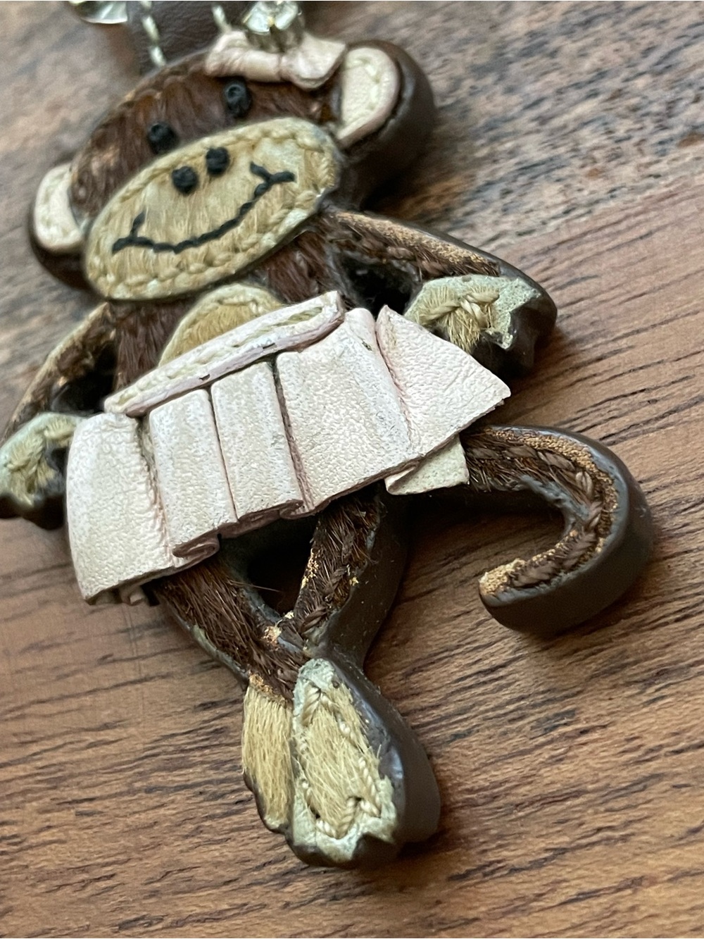 COACH Ballerina Monkey Bag Charm (has damage) - Picture 3 of 10